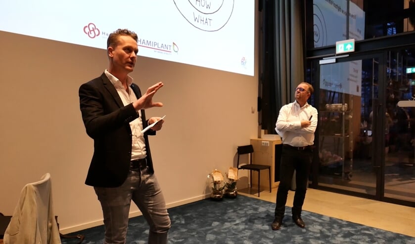Roy Vijverberg (links) en René Vellekoop