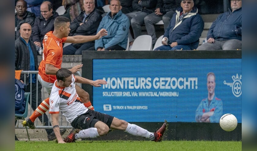 Robby Holder van TEC en Kay Blokland. | Foto: OrangePictures