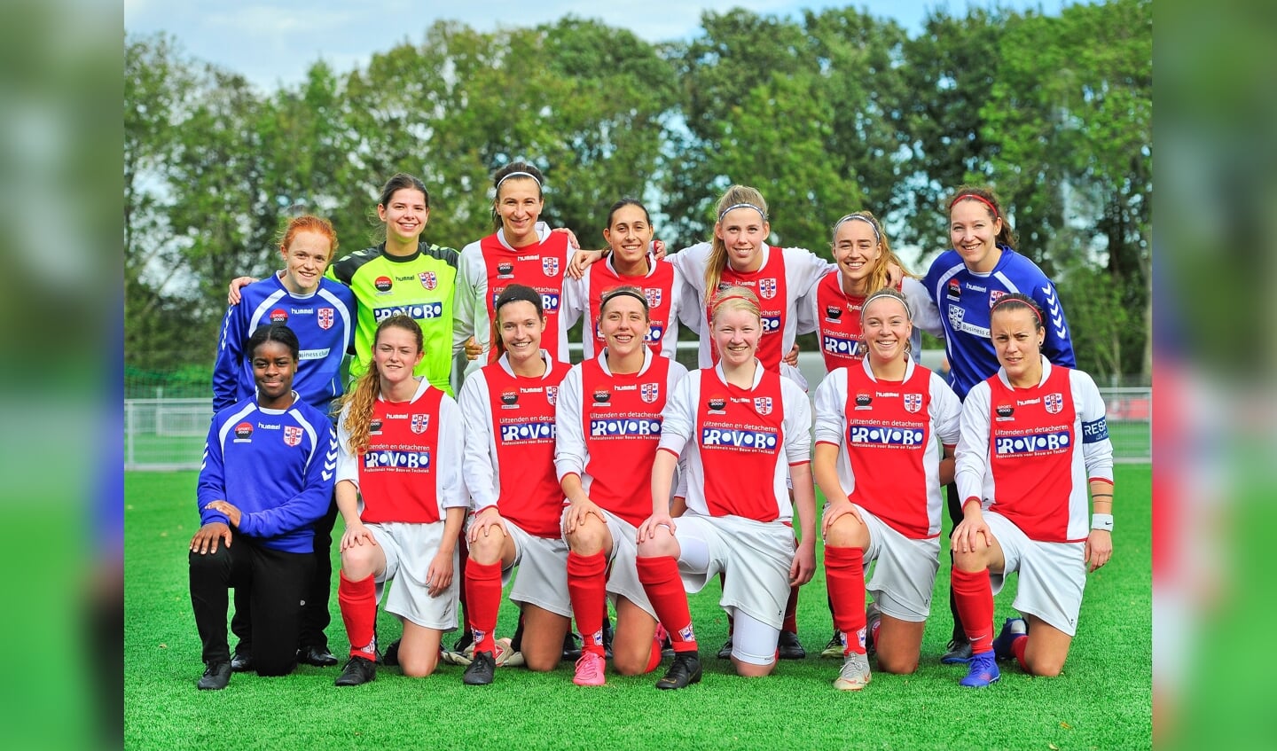 RCL-vrouwen seizoen 2019-2020. 