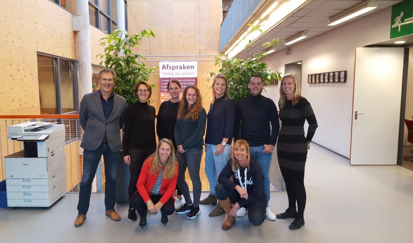 Het team dat samen aan de slag is gegaan. | Foto: PR