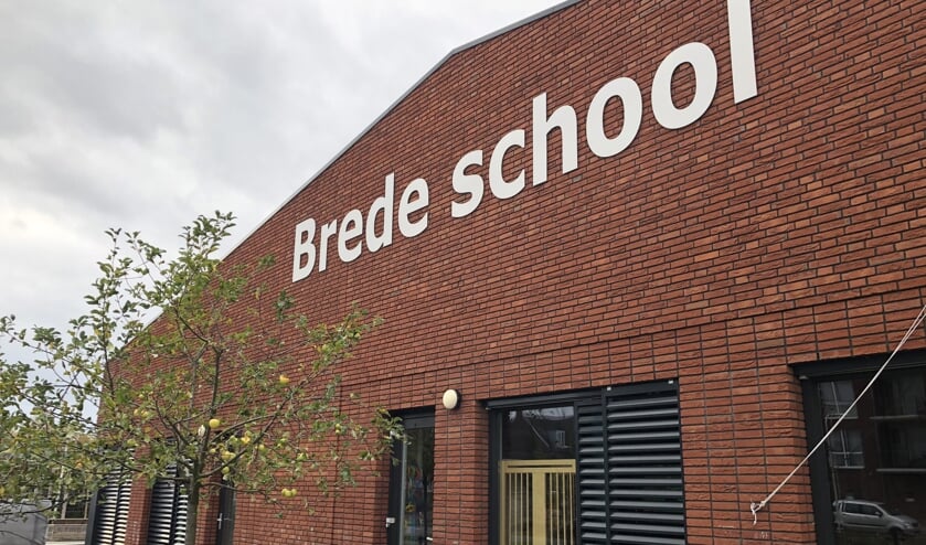De brede school in 't Duyfrak barst uit zijn voegen, D66 wil een oplossing. | Foto: pr