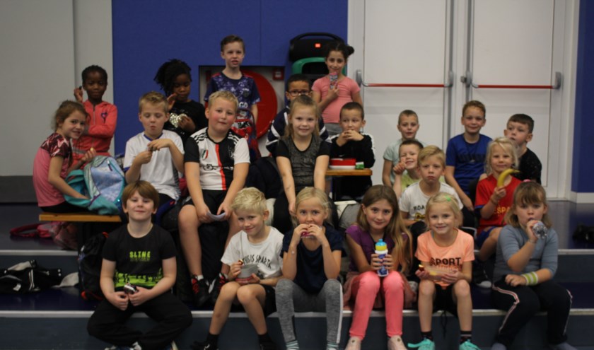 Even de goed gevulde magen laten rusten en dan lekker samen sporten. | Foto: Annemiek Cornelissen