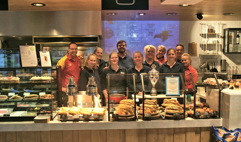 Het team van Eet & Gerei is trots op hun derde plek. | Foto: PR