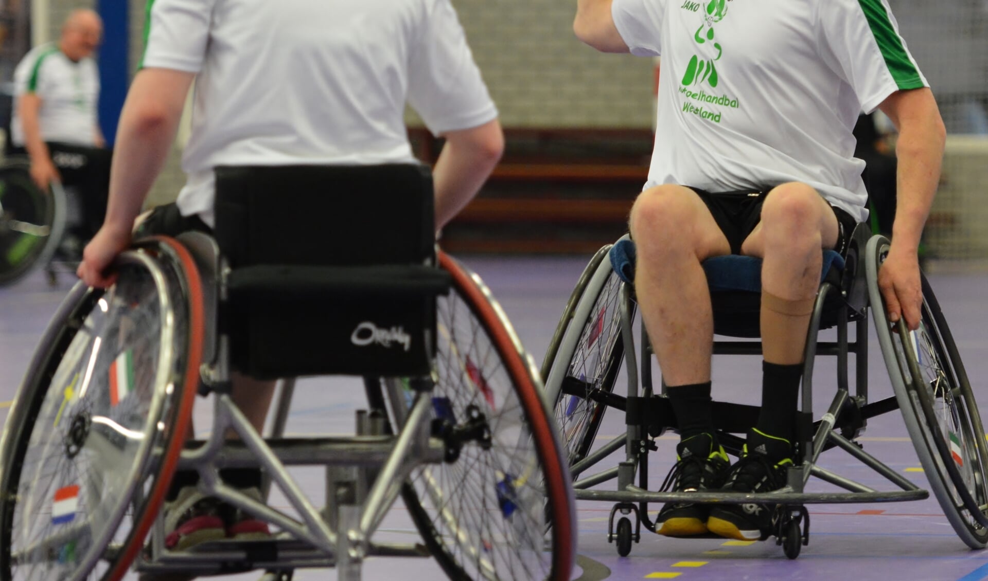 Leden van Quintus hebben al eerder deelgenomen aan een clinic rolstoelhandbal. | Foto: PR