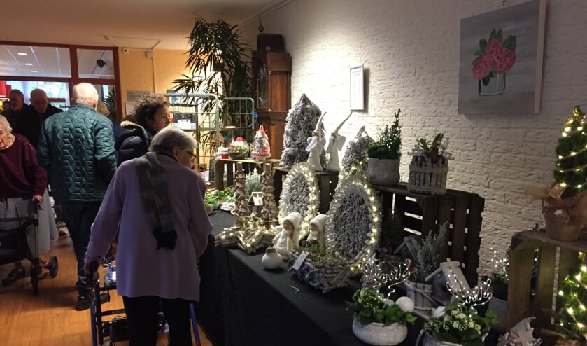 De markt in Berkhout stond vol met sfeerbrengers voor de decembermaand.