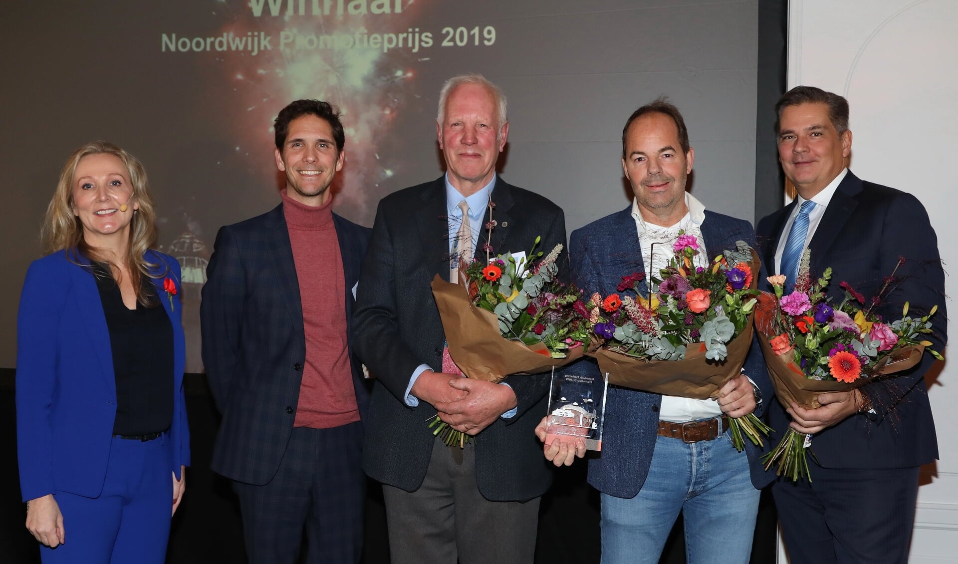 De genomineerden voor de Noordwijk Marketing Promotieprijs. | Foto: Marcel Verheggen