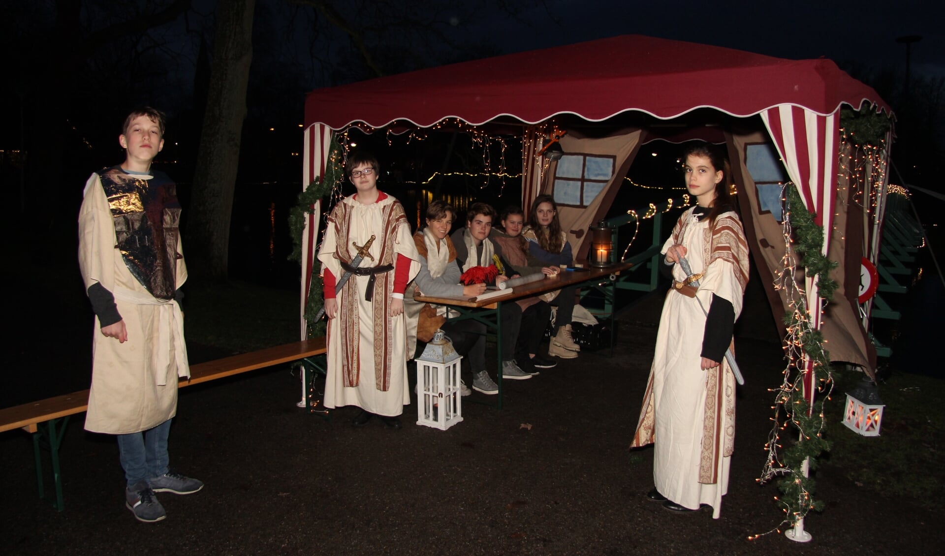 Voor de tweede keer organiseren de kerken een sfeervolle kerstwandeling in het park. | Foto: pr.