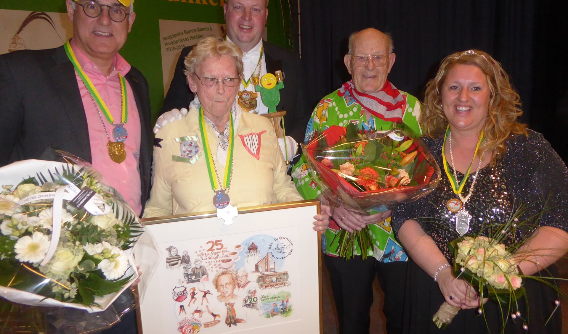 Groot was de verbazing bij mevrouw Plonie Zonneveld-van der Zwet. | Foto: Ina Verblaauw