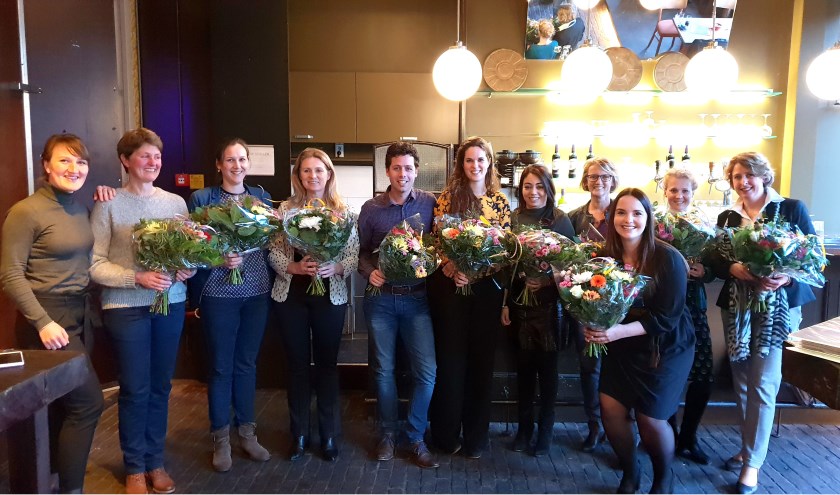 Feest ter gelegenheid van de live-gang van het ZorgDomein project. | Foto: PR