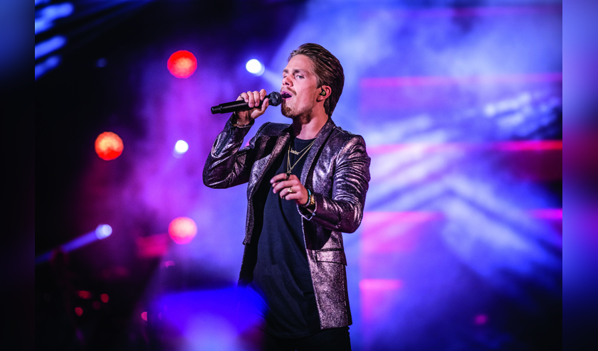 André Hazes in concert. Foto: Ben Houdijk.