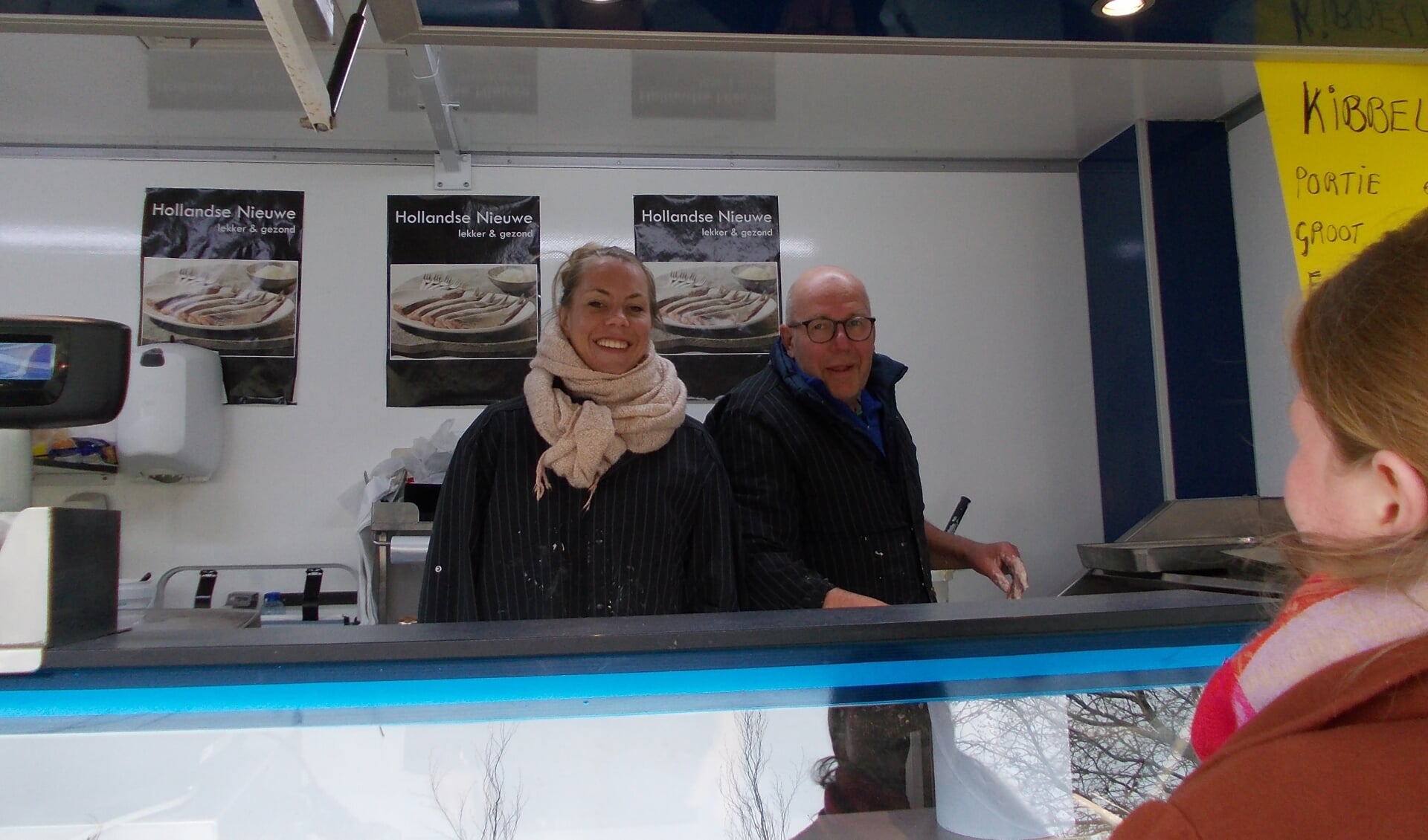 Anita en Dirk op hun laatste dag in De Zilk. | Foto: Piet de Boer