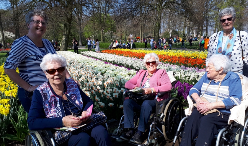Van de opbrengst van de lotenverkoop kan de Zonnebloem nieuwe activiteiten organiseren, zoals een bezoekje aan Keukenhof.