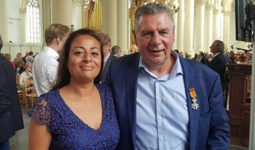 Tom Holswilder, een van de gedecoreerden. | Foto: Emile van Aelst