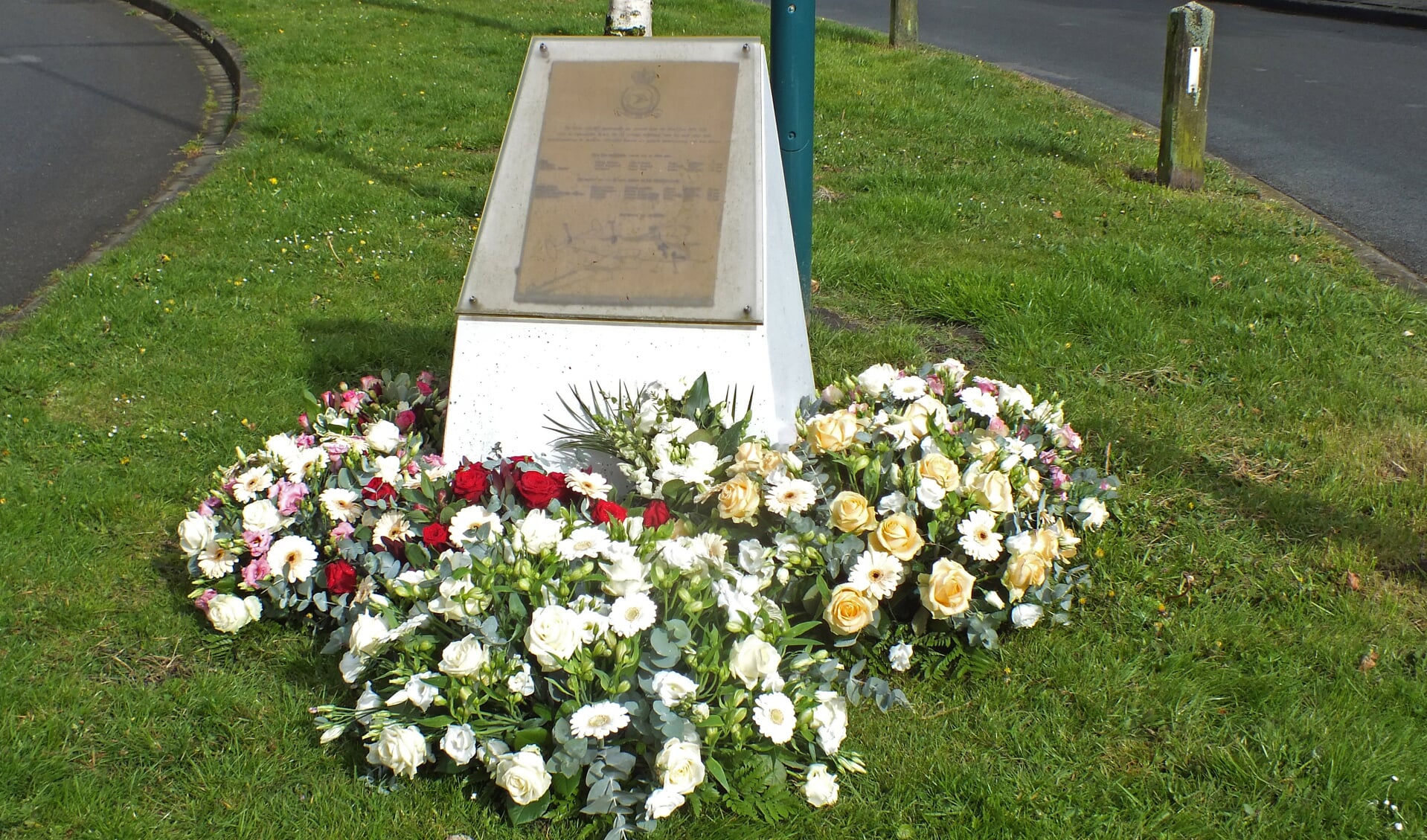 Het monument op de Kleyn Proffijtlaan. | Foto Wil van Elk