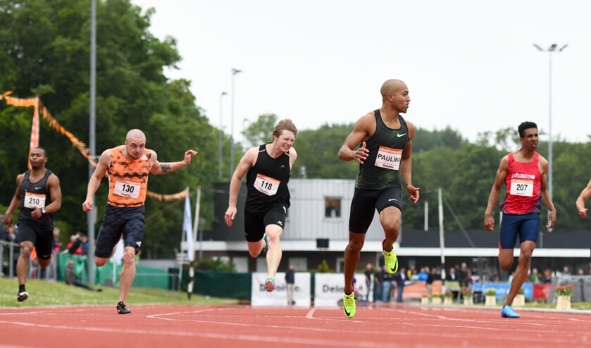 Topatleten bij de officieuze opening van het outdoor atletiekseizoen.