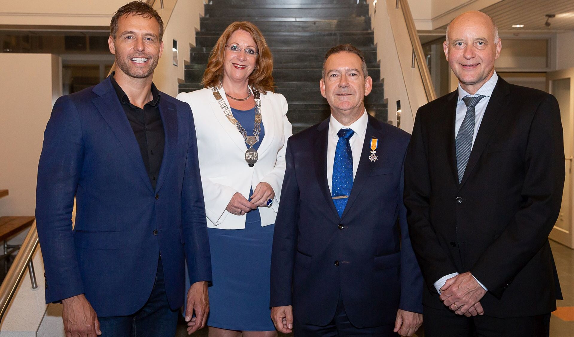 Bas Brekelmans, Carla Breuer, Rob ten Boden en Arno van Kempen. | Foto: pr./Edwin van der Wijngaard