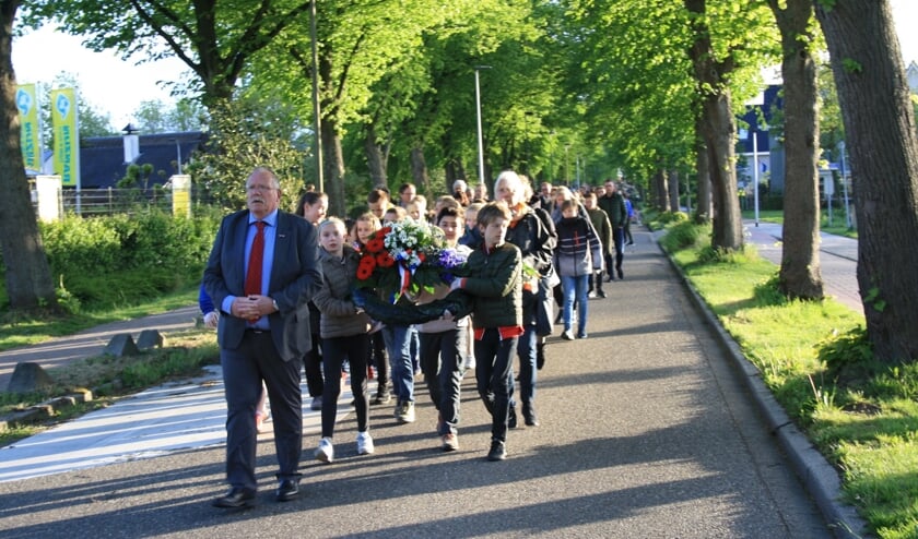 Drukbezochte Dodenherdenking in Leiderdorp