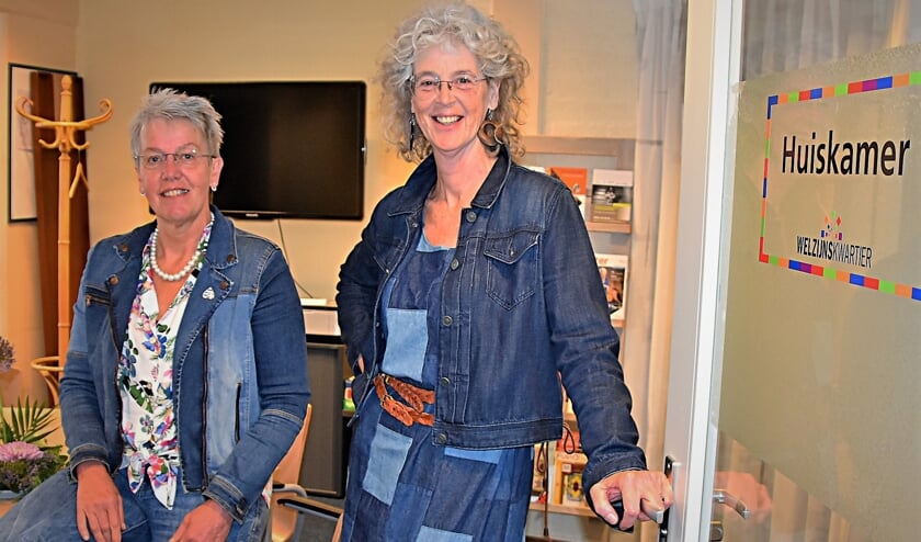 Rita Smit en Maria van der Plas (rechts).
