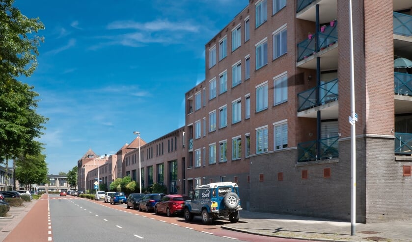 De Torenwacht, de ringweg in de wijk Leyhof.