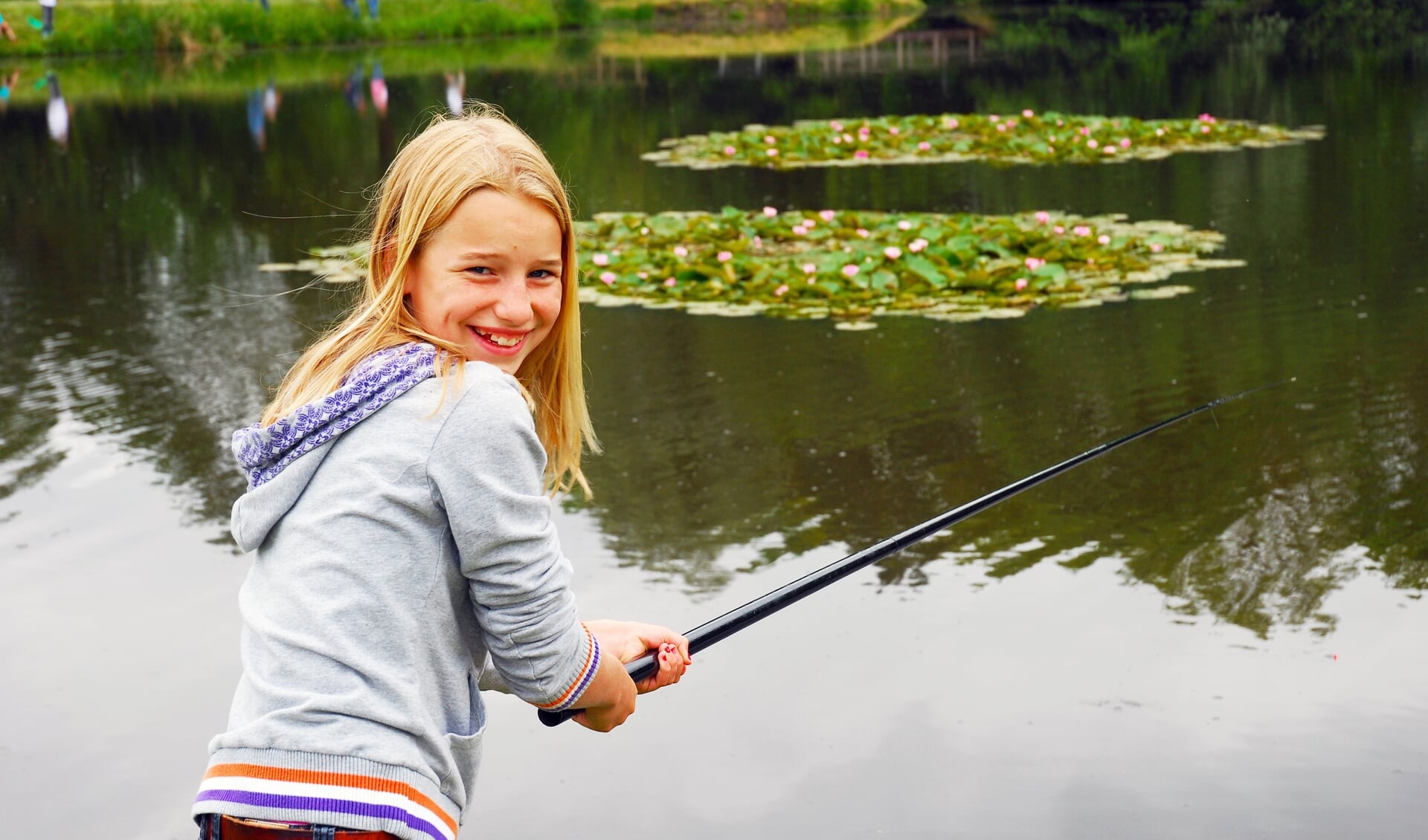 Hengelsportvereniging De Leede biedt een gratis basiscursus sportvissen voor kinderen aan. | Foto: pr.