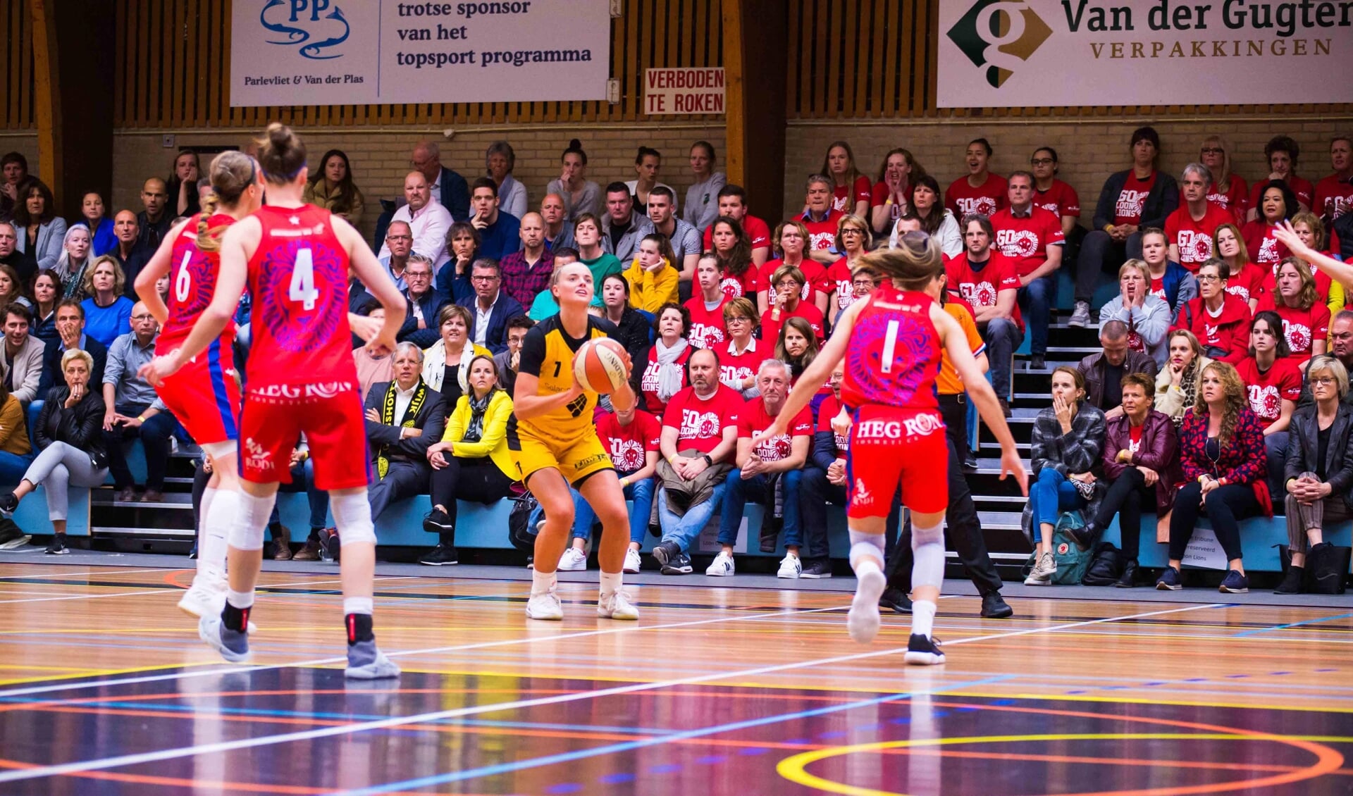 De dames van Grasshoppers zijn de play-offs goed begonnen.  | Foto: Geert Bekker