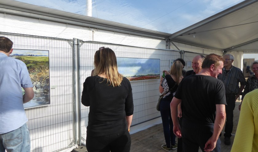 Tot en met zondag is het Schilderfestival in Noordwijk. | Foto: Ina Verblaauw