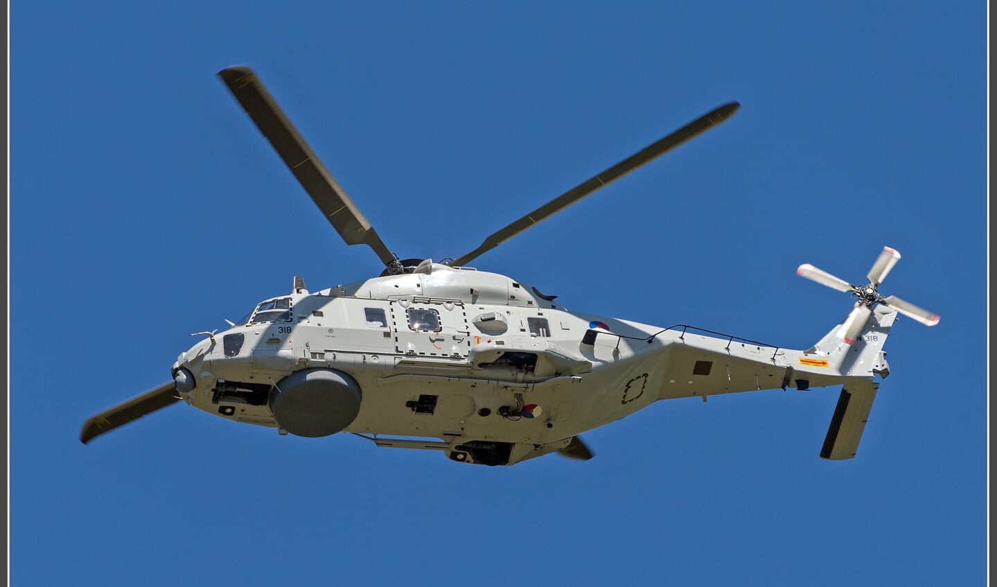 Een NH90 gevechtshelikopter.