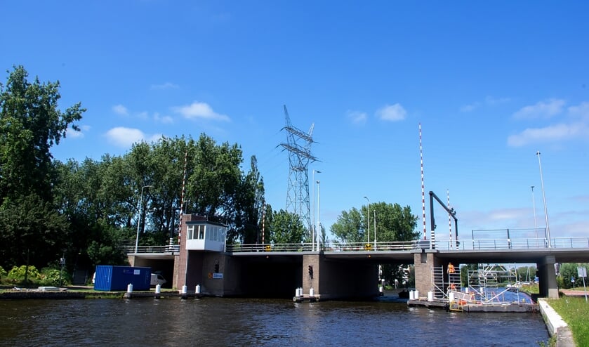 De Zijlbrug gezien vanaf de Zijldijk.