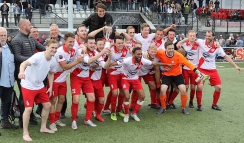 DoCoS won drie keer op rij in de nacompetitie en blijft tweedeklasser. | Bron: DoCoS/pr/Ronald van Abswoude.