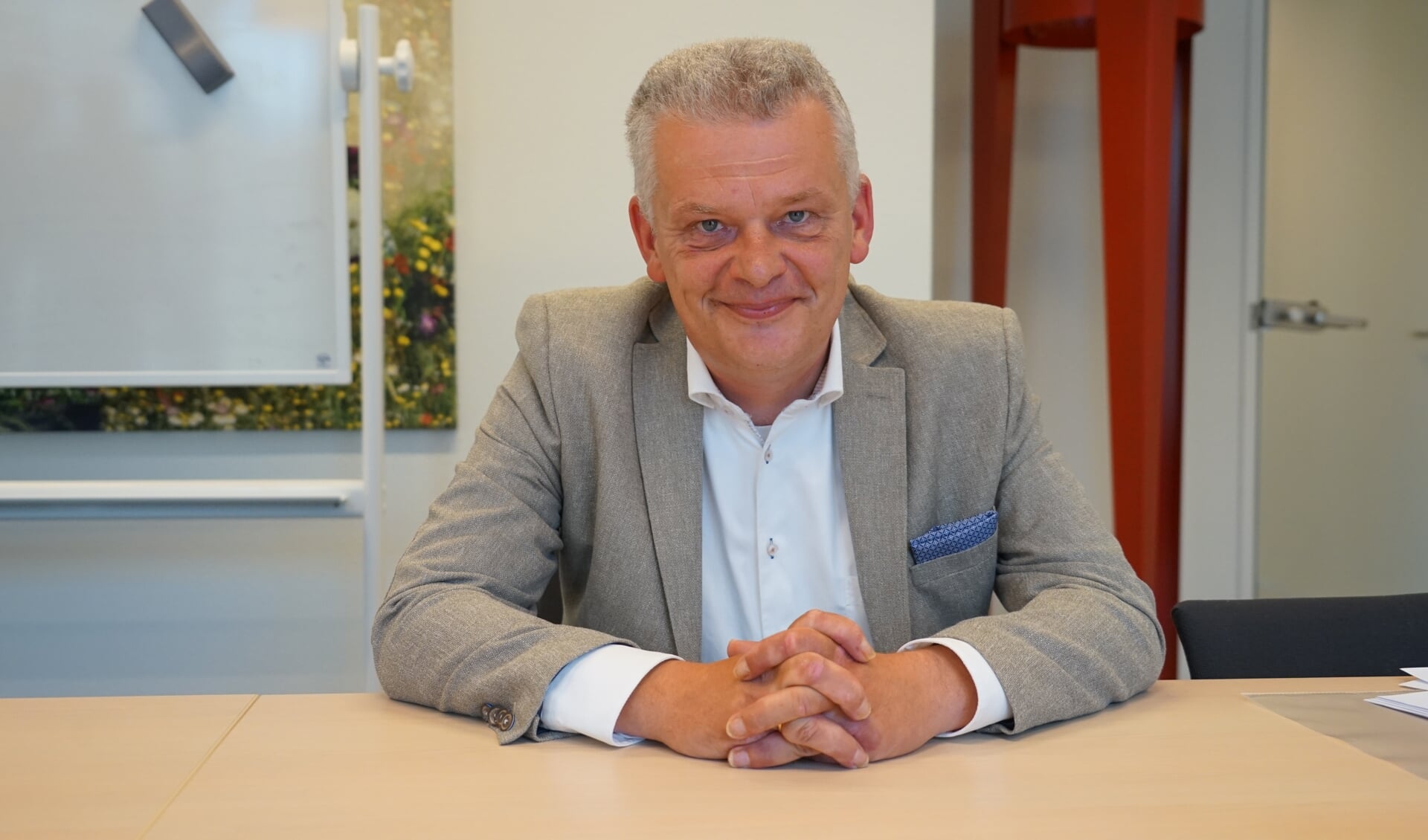 Ondanks de donkere financiële wolken ziet wethouder Daan Binnendijk de toekomst met vertrouwen tegemoet.  