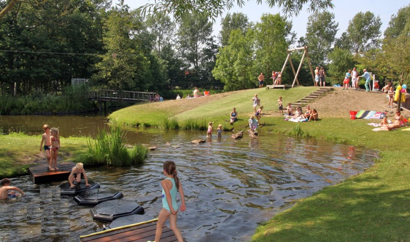 Waterplezier in de Speelakker. | Foto: archief