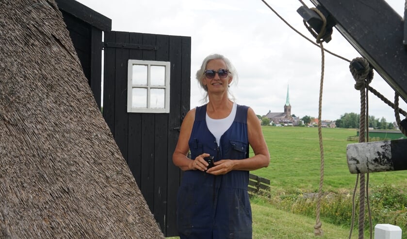 Molenaarster Amber, van onder meer de Noordhof molen in Leiden, viel in bij de Grosmolen.