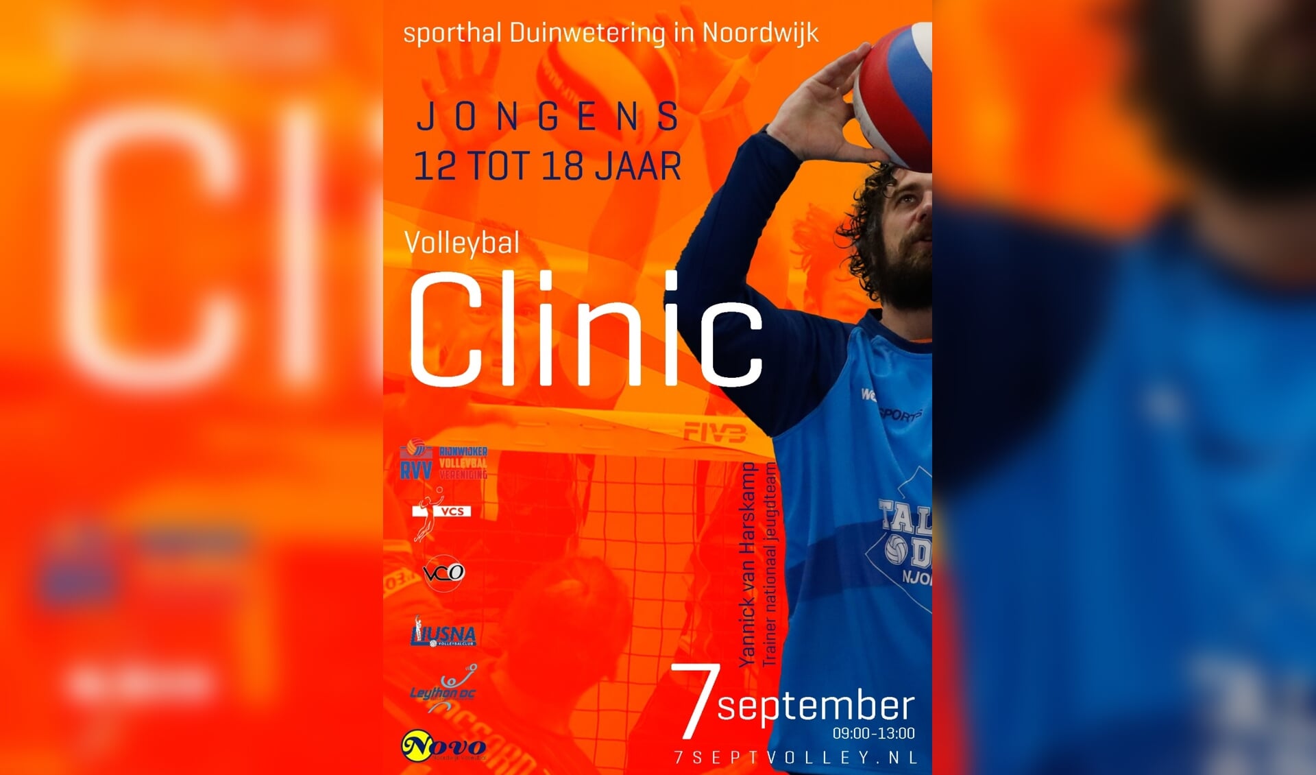 De clinic wordt gegeven door ex-international Yannick van Harskamp, de trainer van het Oranje jongens jeugdteam. 