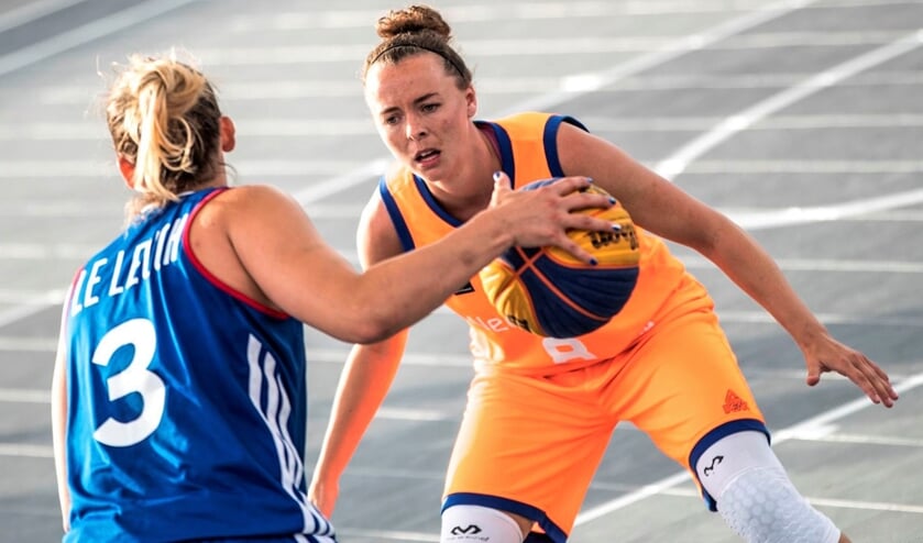 Karin Kuijt, hier in actie in het Nederlands 3x3-team, keert terug op het oude nest. | Foto: pr