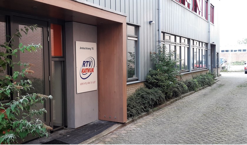 De nieuwe studio van RTV Katwijk aan de Ambachtsweg in 't Heen.