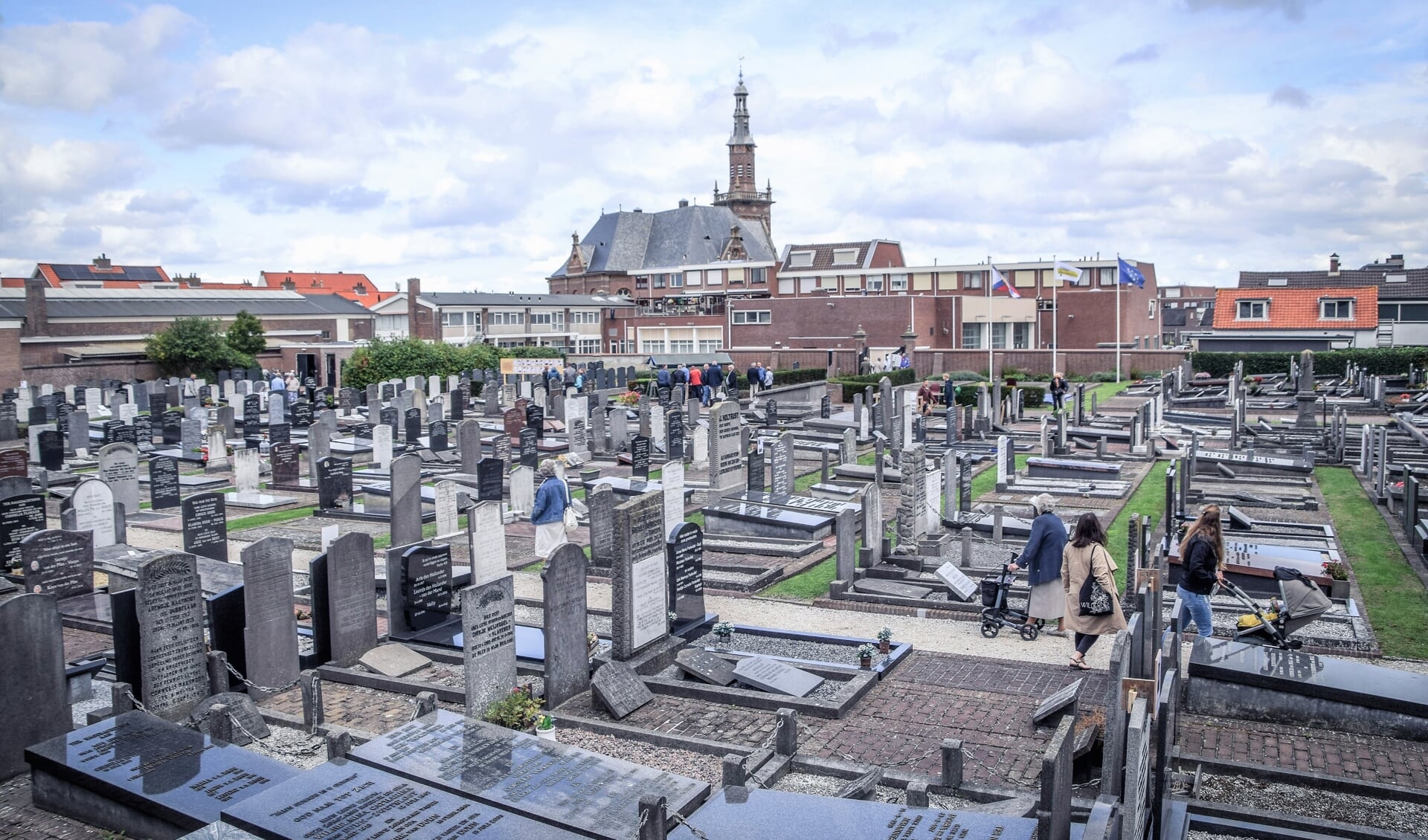 De oude begraafplaats aan de Zuidstraat. | Foto: pr