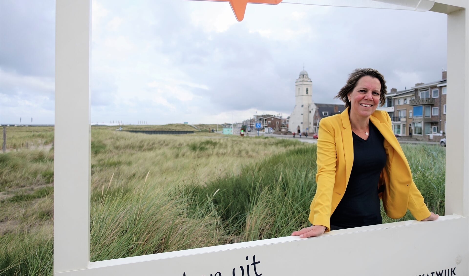 Annemarie Guijt vindt de campagne 'DIT! is Katwijk' een van de meest geslaagde: 'We bereikten daarmee miljoenen mensen'. 