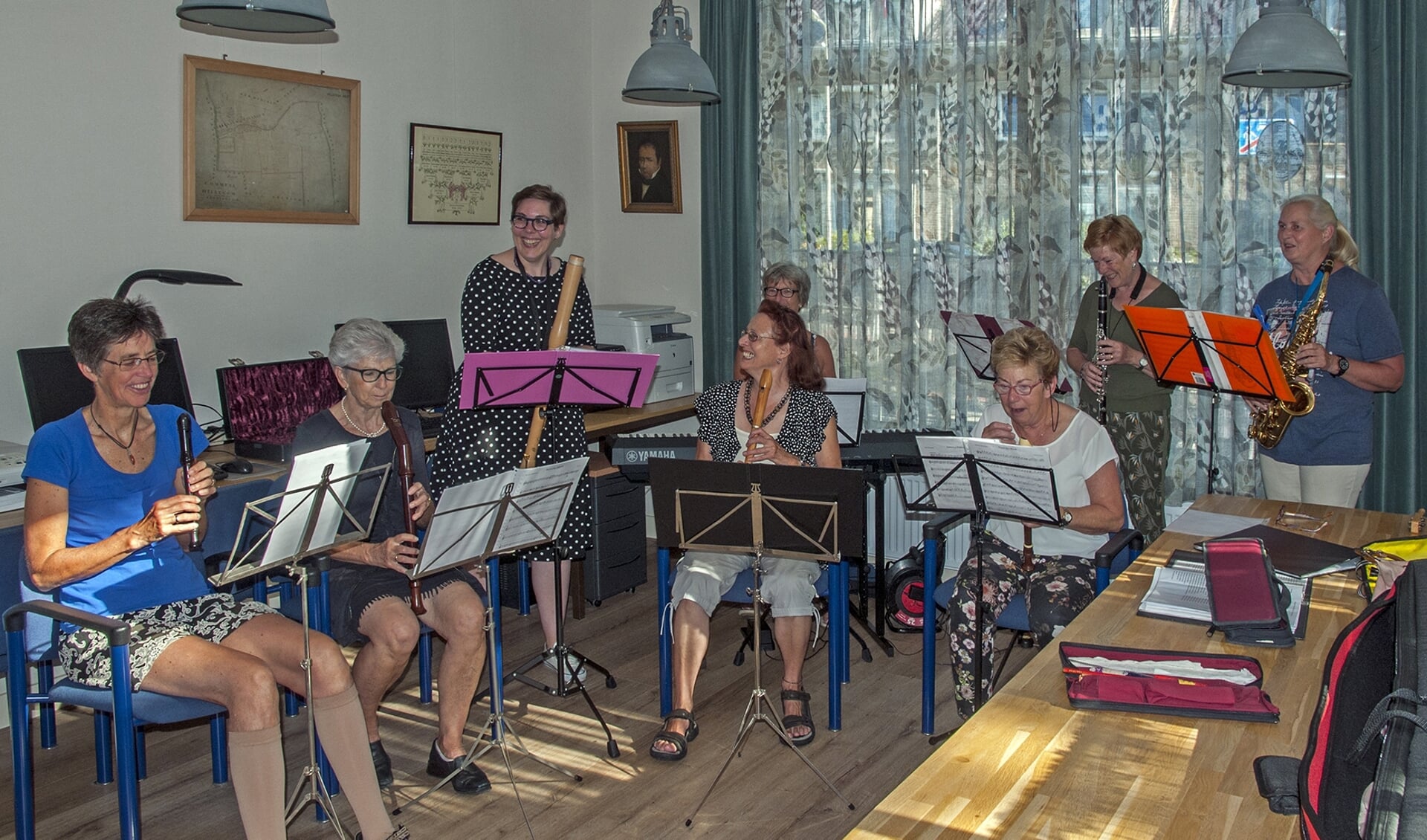 Tijdens Open Monumentendag is er ook ruimte voor muziek. | Foto: Peter van Doorne / SVvOH.