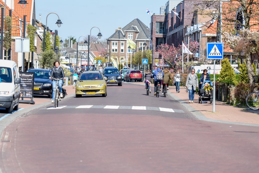 Een groot deel van de fietsers en automobilisten ervaart de Herenstraat als niet veilig. | Foto: pr.