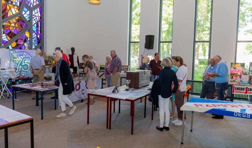 De sporttentoonstelling in het Dorpscentrum is ook op zondag geopend.