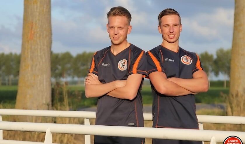 Nick en Tijs van der Schinkel van het naar de 2e klasse gepromoveerde Kagia, die nu al uitzien naar de krakers in het nieuwe seizoen.
