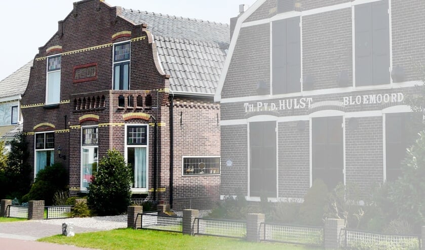 links de gerenoveerde woning en rechts de te behouden historische bollenschuur. | Foto: PR
