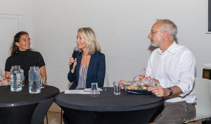 Marili 't Hooft, Esther Peters en Peter Frans Pauwels. |