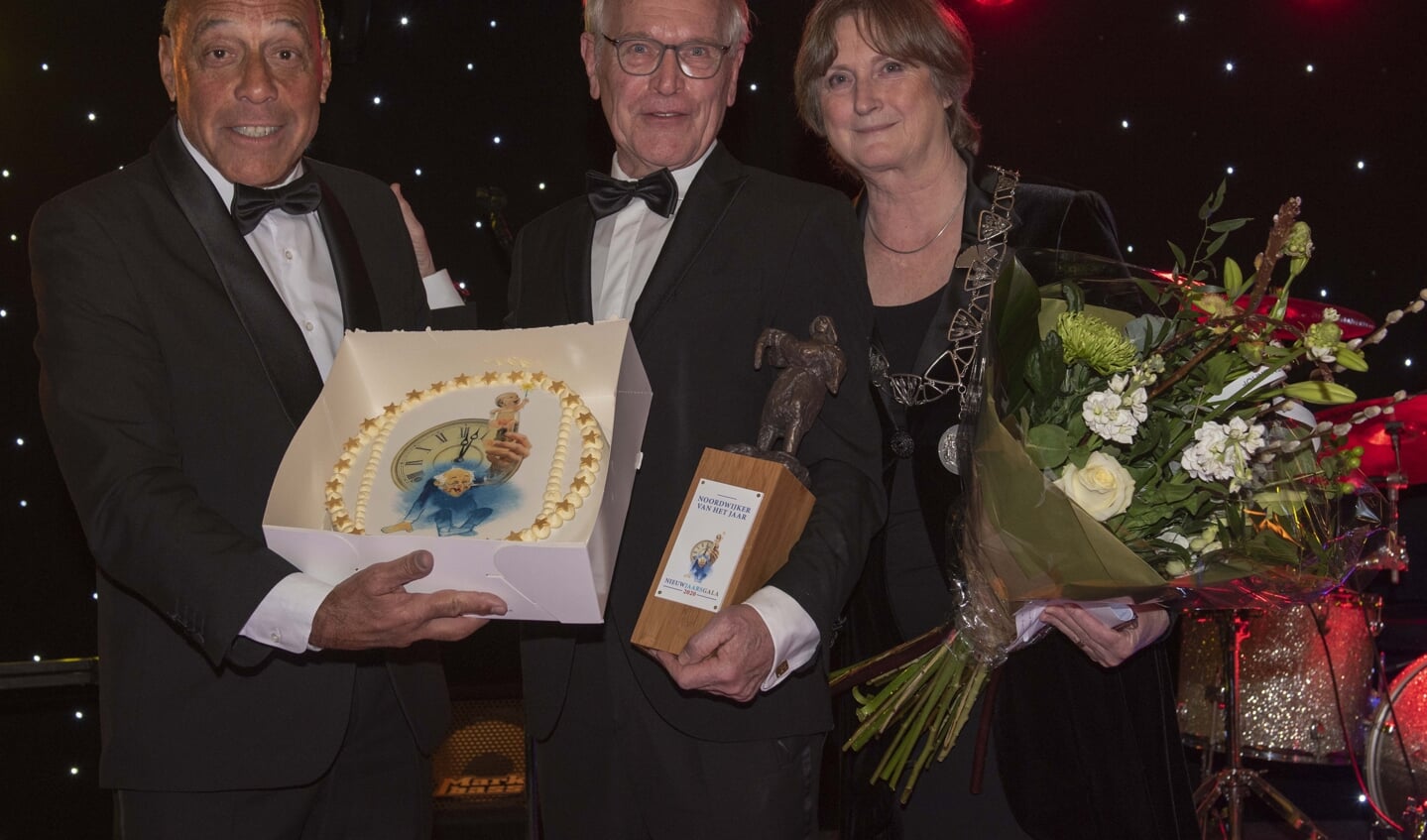 Ronald Heruer werd gehuldigd als de Noordwijker van het jaar 2020. | Foto archief, Willem Krol