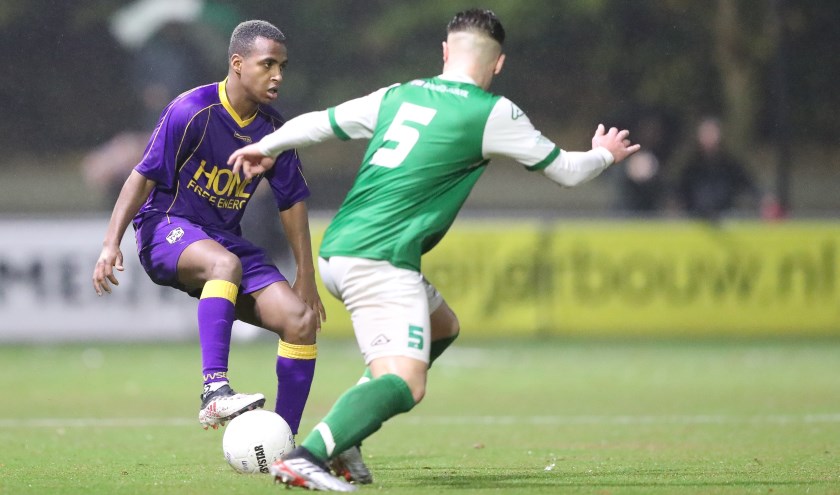 Richelo Fecunda in actie tegen VVOG, november 2019. | Foto: OP, Hans vd Valk