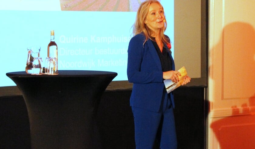 Marketing Directeur Quirine Kamphuisen is verheugd dat Noordwijk de badstatus zal verwerven. | Foto: WS
