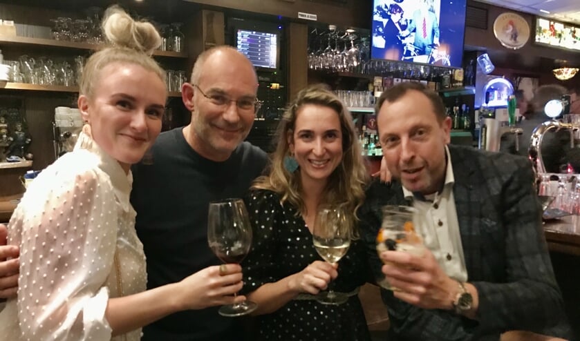 Het winnende team, met vanaf links: Florence Dohmen, Johan van Buren, Marit Heij en Rob Bedijn. | Foto: pr