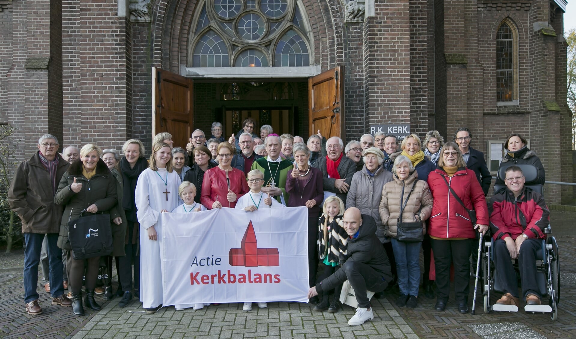 Op 18 januari luidt de Rooms Katholieke parochie de actie Kerkbalans in. | Foto: Peter van Mulken