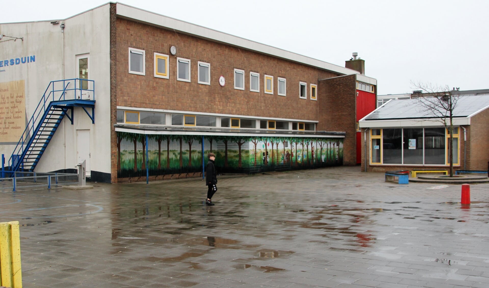 Christelijke basisschool Wakersduin aan de Hoogwakersbosstraat. | Foto archief, WS.