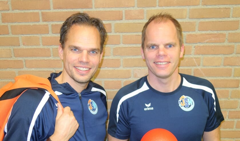 Frank (l) en René (r) van Wieringen strijden tegen beweegarmoede bij jonge kinderen.
